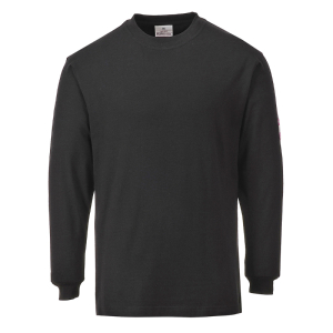 PORTWEST FR ANTI STATIC LONG SLEEVE T-SHIRT FR11 PORTWEST FR ANTI STATIC LONG SLEEVE T-SHIRT FR11