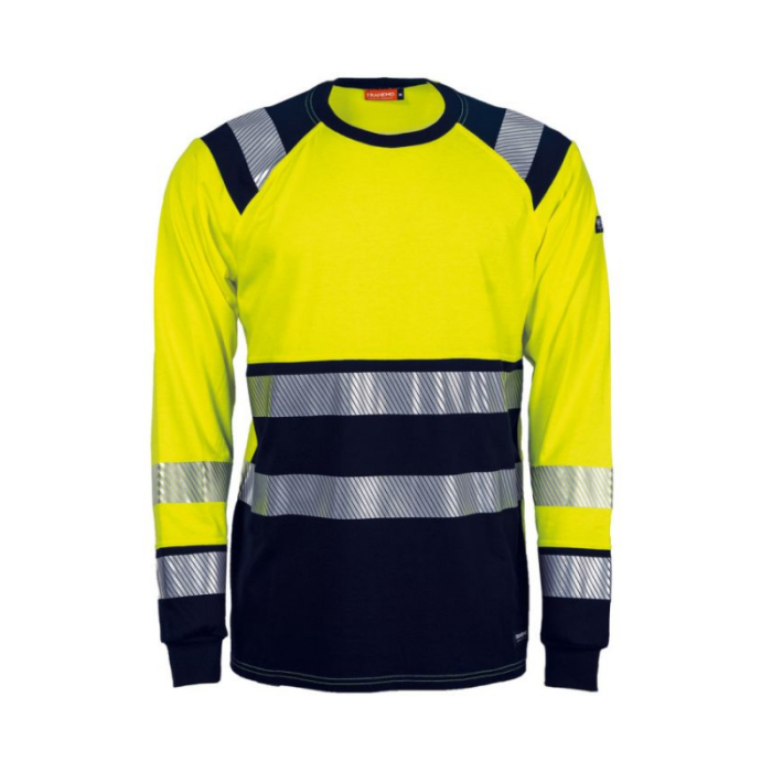 TRANEMO FR LONG SLEEVE T SHIRT HI VIS ARC 3.9CAL TRANEMO FR LONG SLEEVE T SHIRT HI VIS ARC 3.9CAL
