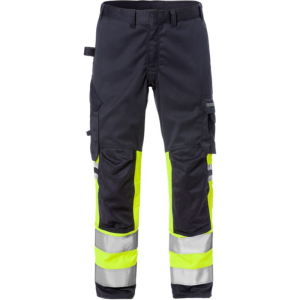 FRISTADS FLAMESTAT HI-VIS STRETCH TROUSERS CLASS 1 2162 ATHF