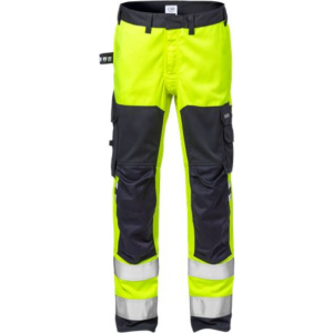 FRISTADS FLAMESTAT HI-VIS STRETCH TROUSERS CLASS 2 2161 ATHF