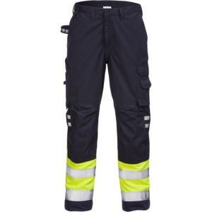 FRISTADS FLAMESTAT HI-VIS TROUSERS CLASS 1 2176 ATHS