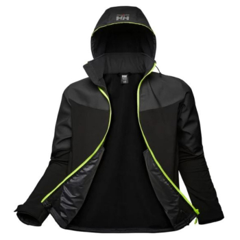 HELLY HANSEN OXFORD HOODED SOFTSHELL JACKET HELLY HANSEN OXFORD HOODED SOFTSHELL JACKET