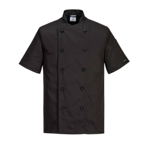PORTWEST KENT SHORT SLEEVE CHEF JACKET