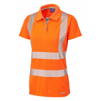 LEO PIPPACOTT COOL LADIES HI VIS POLO SHIRT LEO PIPPACOTT COOL LADIES HI VIS POLO SHIRT