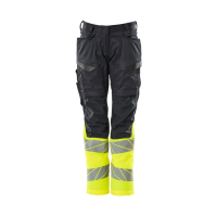 MASCOT ACCELERATE SAFE LADIES HI-VIS TROUSERS WITH KNEEPAD POCKETS