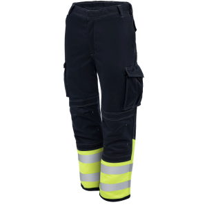 PROGARM LADIES HI-VIS ARC TROUSERS 5810 YELLOW/NAVY