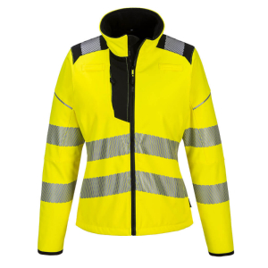 PORTWEST LADIES HI-VIS PW381 SOFTSHELL JACKET