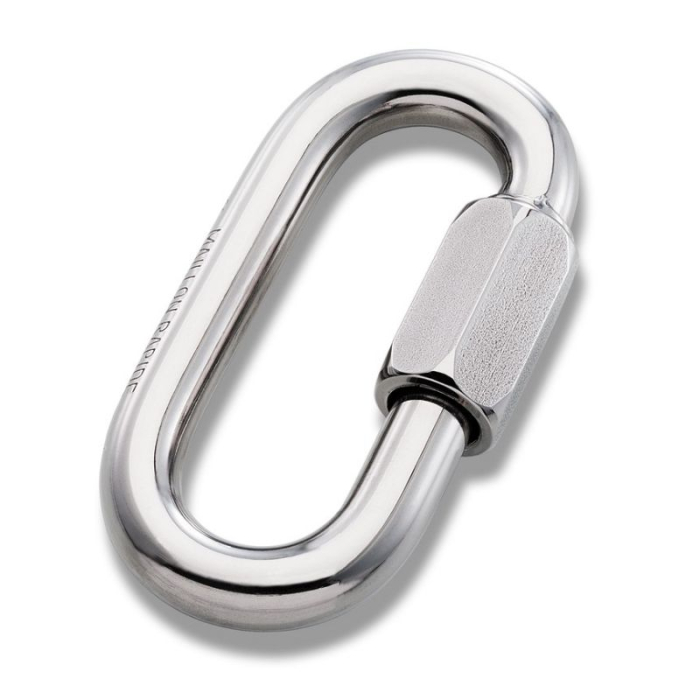 LYON MAILLON STANDARD STAINLESS STEEL CARABINER LYON MAILLON STANDARD STAINLESS STEEL CARABINER