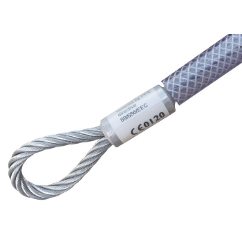 LYON 7MM GALVANISED STEEL ANCHOR STROP SOFT EYE LYON 7MM GALVANISED STEEL ANCHOR STROP SOFT EYE