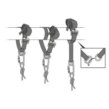 PETZL CONNEXION VARIO ADJUSTABLE ANCHOR STRAP PETZL CONNEXION VARIO ADJUSTABLE ANCHOR STRAP