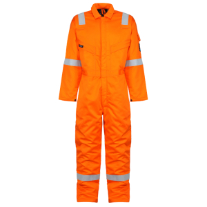GAR006 MAVRIC SAFFIRE 350G FR AS EA COVERALL ORANGE