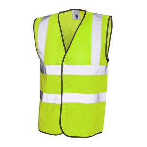 OSB001 UNEEK HI-VIS UC801 WAISTCOAT