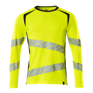 BPE002 MASCOT ACCELERATE SAFE HI-VIS LONG SLEEVED T-SHIRT